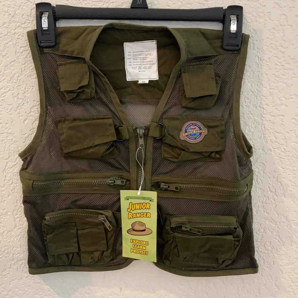 Child’s national park junior ranger explorer vest